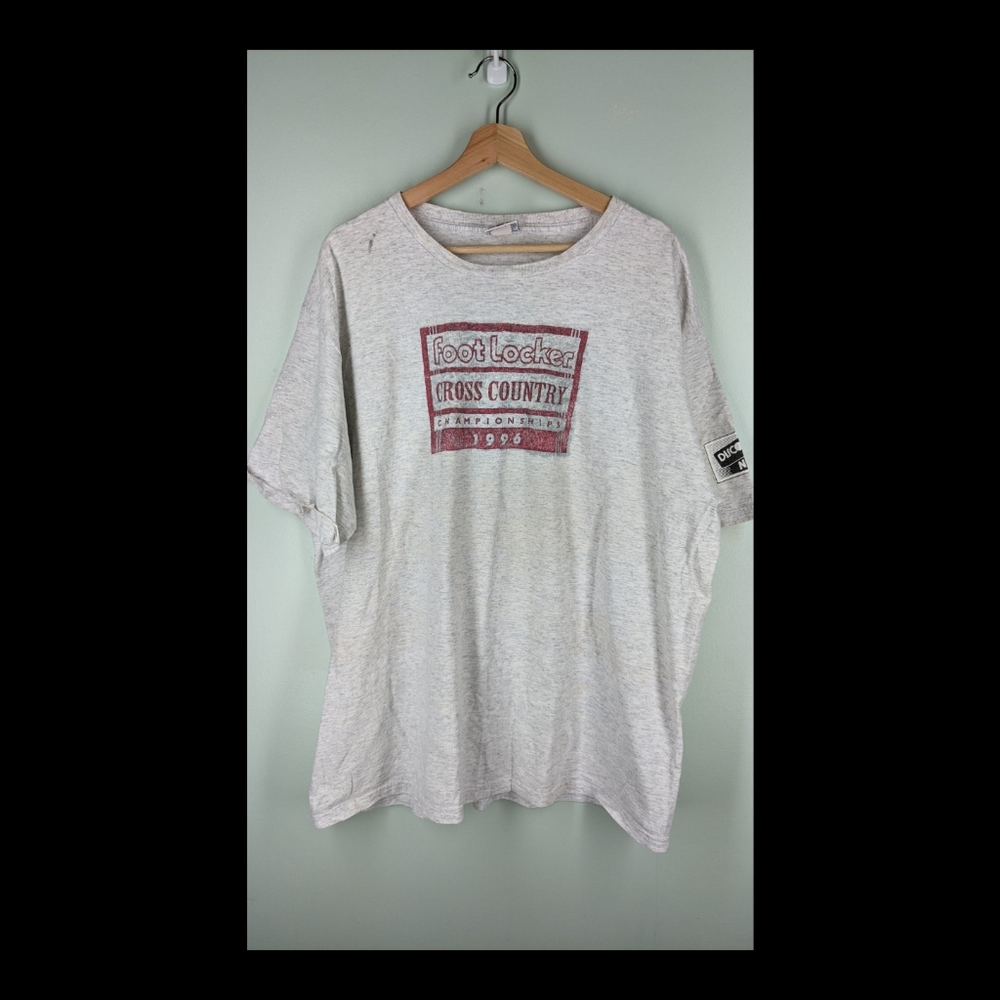 Vintage 96 Adidas Foot Locker Cross Country tee